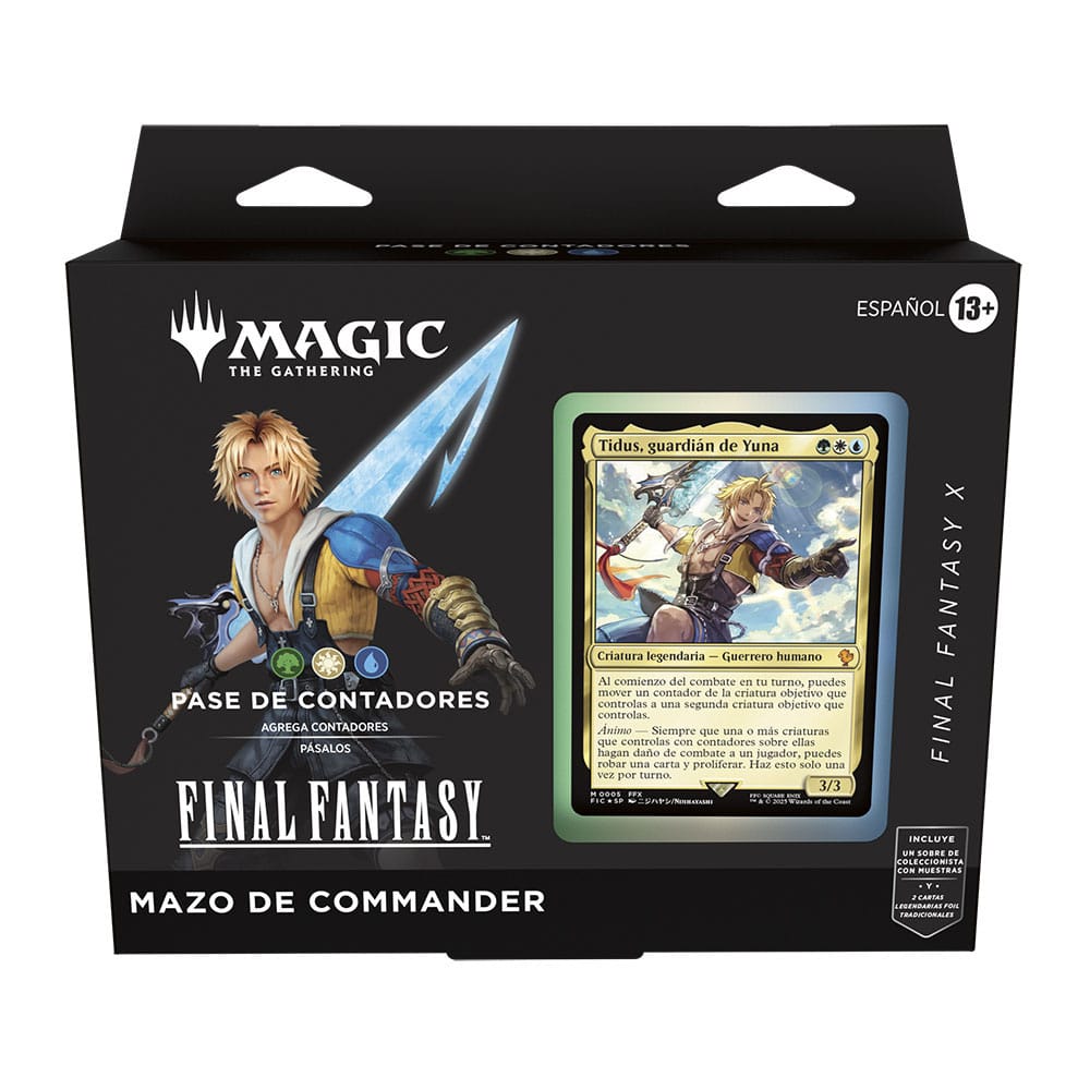 Magic the Gathering Final Fantasy Mazos de Commander Caja (4) castellano
