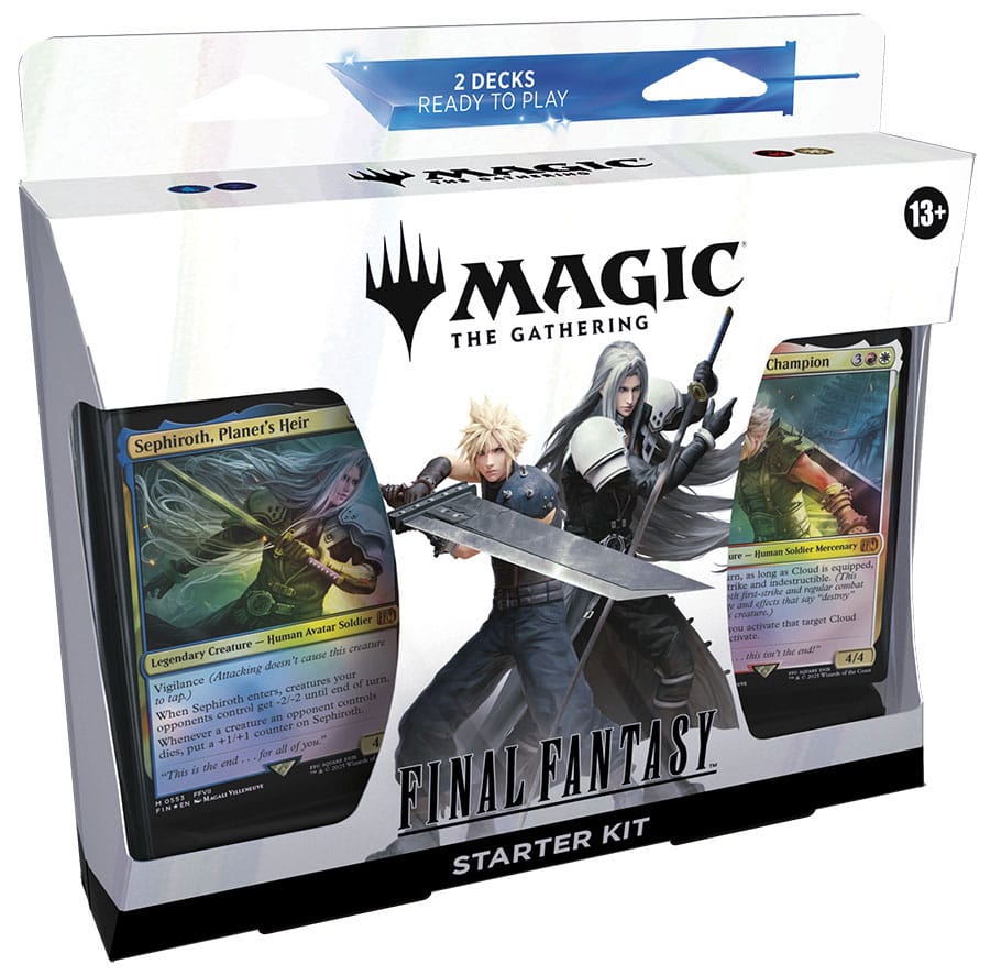 Magic the Gathering Final Fantasy Caja de Kits de inicio de 2024 (12) inglés