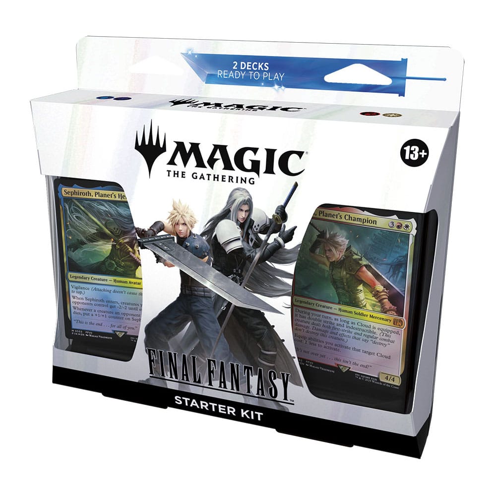 Magic the Gathering Final Fantasy Caja de Kits de inicio de 2024 (12) inglés