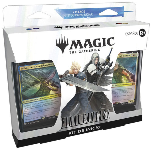 Magic the Gathering Final Fantasy Caja de Kits de inicio de 2024 (12) castellano