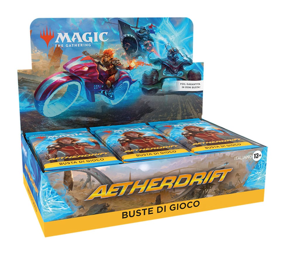 Magic the Gathering Aetherdrift Caja de Sobres de Juego (30) italiano