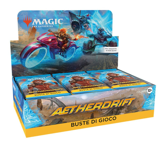 Magic the Gathering Aetherdrift Caja de Sobres de Juego (30) italiano