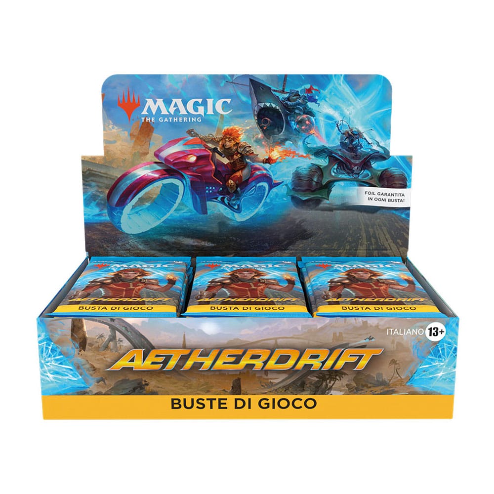 Magic the Gathering Aetherdrift Caja de Sobres de Juego (30) italiano