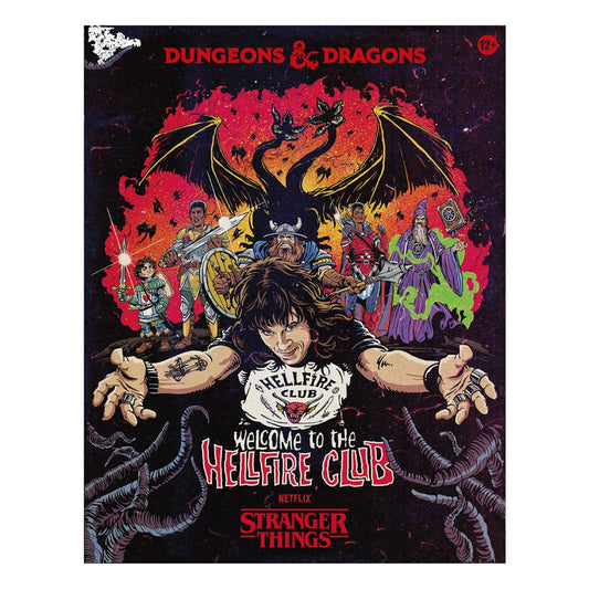 Dungeons & Dragons Juego de Mesa Stranger Things: Welcome to the Hellfire Club inglés
