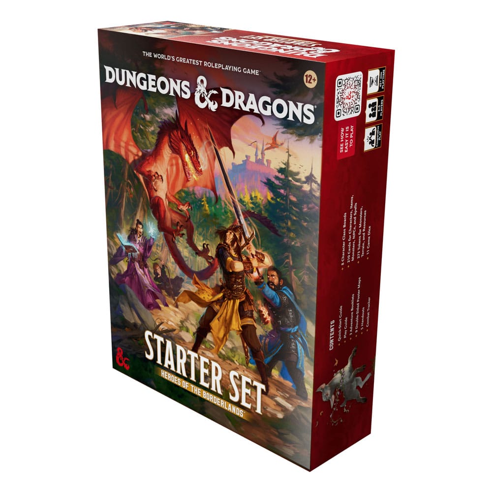 Dungeons & Dragons RPG Caja de inicio: Heroes of the Borderlands Inglés