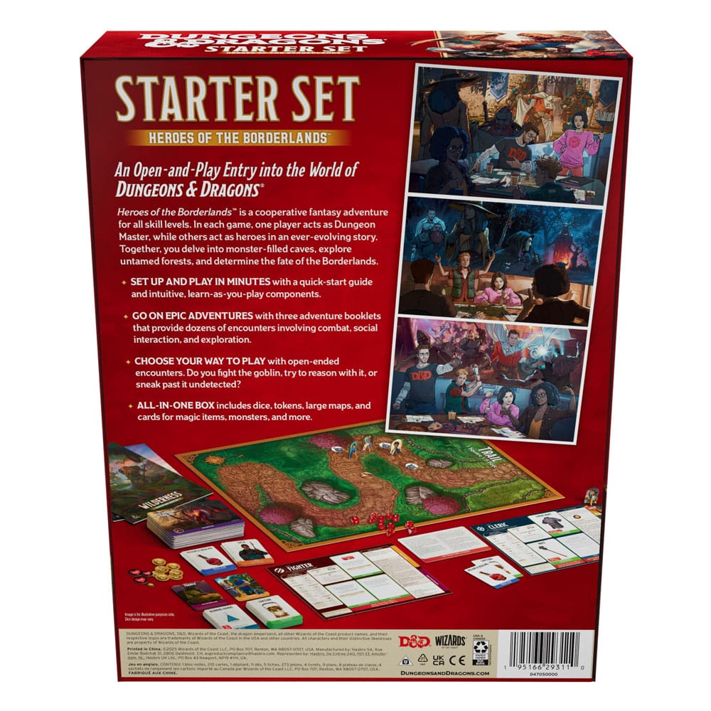 Dungeons & Dragons RPG Caja de inicio: Heroes of the Borderlands Inglés