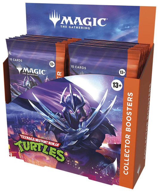 Magic the Gathering Teenage Mutant Ninja Turtles Caja de Sobres de coleccionista (12) inglés