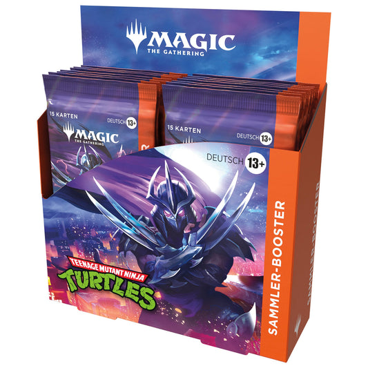 Magic the Gathering Teenage Mutant Ninja Turtles Caja de Sobres de coleccionista (12) alemán