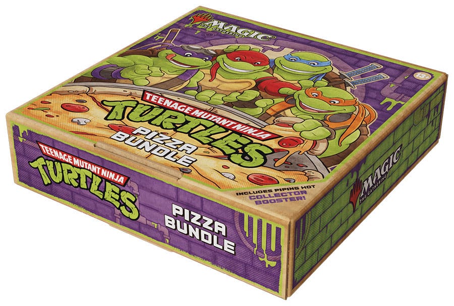 Magic the Gathering Teenage Mutant Ninja Turtles Pizza Bundle inglés
