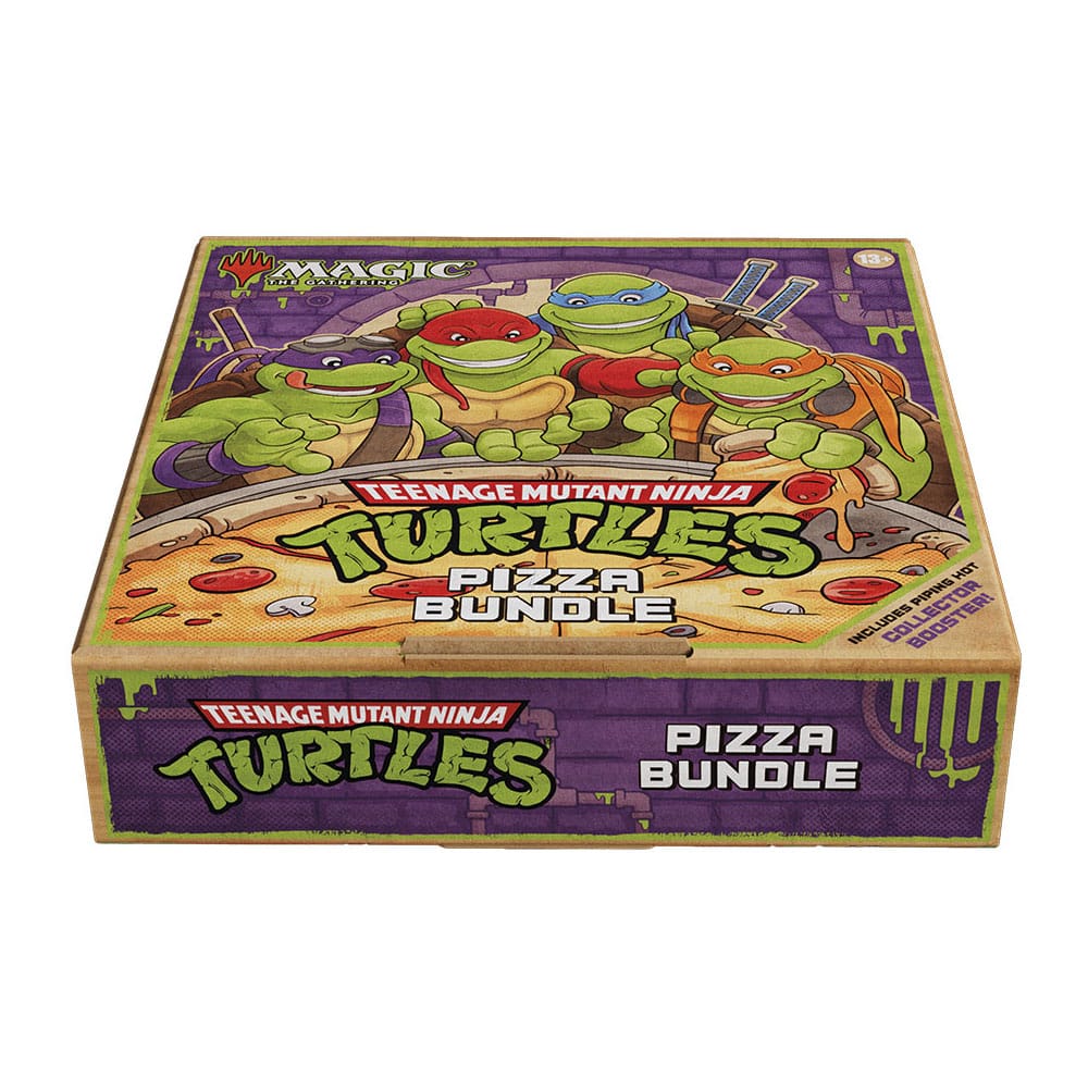 Magic the Gathering Teenage Mutant Ninja Turtles Pizza Bundle inglés