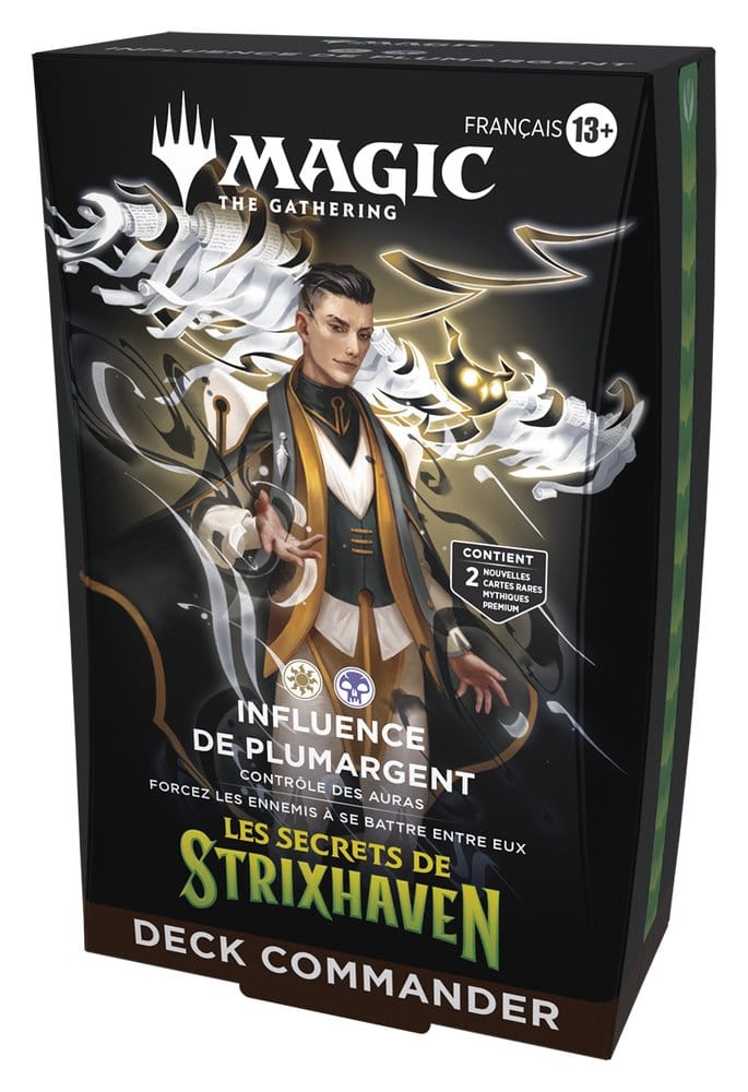 Magic the Gathering Les secrets de Strixhaven Mazos de Commander Caja (5) francés