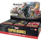 Magic the Gathering Marvel Super Heroes Caja de Sobres de Juego (30) francés