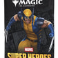 Magic the Gathering Marvel Super Heroes Caja de Sobres de Juego (30) francés