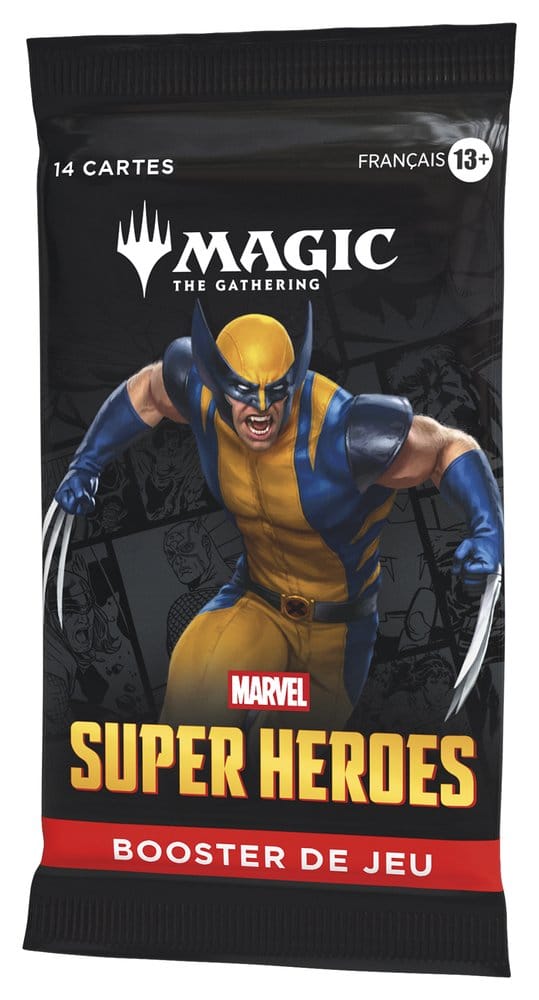 Magic the Gathering Marvel Super Heroes Caja de Sobres de Juego (30) francés