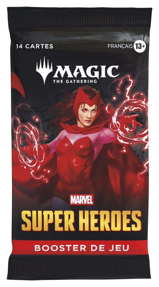 Magic the Gathering Marvel Super Heroes Caja de Sobres de Juego (30) francés
