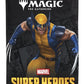 Magic the Gathering Marvel Super Heroes Caja de Sobres de Juego (30) italiano