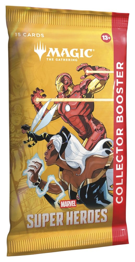 Magic the Gathering Marvel Super Heroes Caja de Sobres de coleccionista (12) inglés
