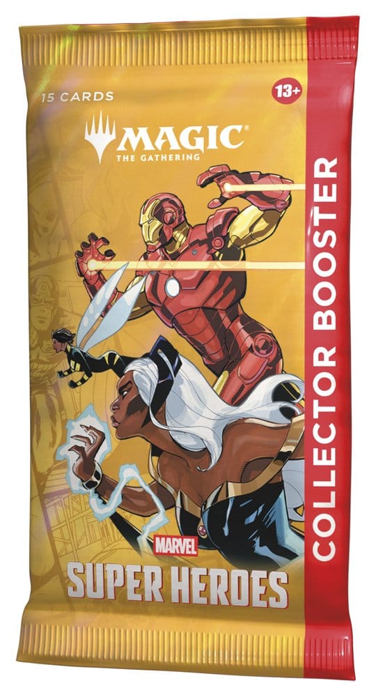 Magic the Gathering Marvel Super Heroes Caja de Sobres de coleccionista (12) inglés