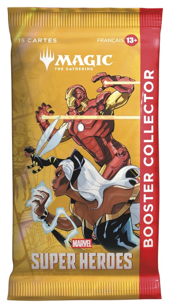Magic the Gathering Marvel Super Heroes Caja de Sobres de coleccionista (12) francés