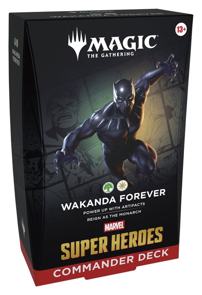 Magic the Gathering Marvel Super Heroes Commander Decks Caja (4) inglés