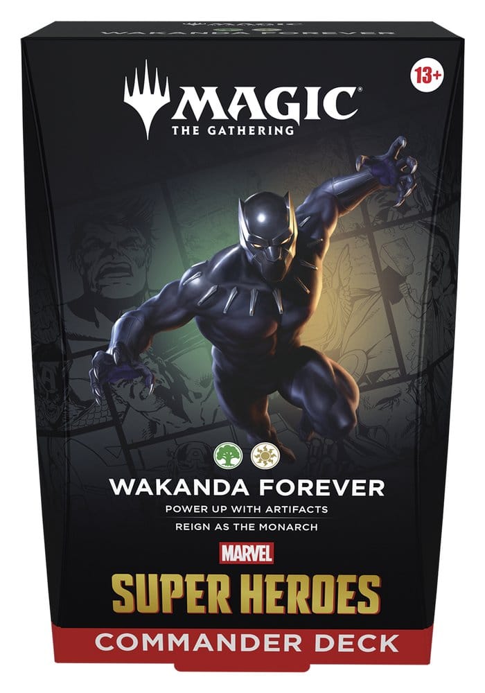 Magic the Gathering Marvel Super Heroes Commander Decks Caja (4) inglés