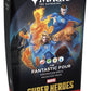 Magic the Gathering Marvel Super Heroes Commander Decks Caja (4) inglés
