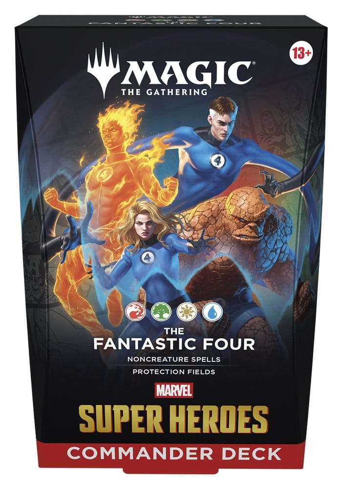 Magic the Gathering Marvel Super Heroes Commander Decks Caja (4) inglés