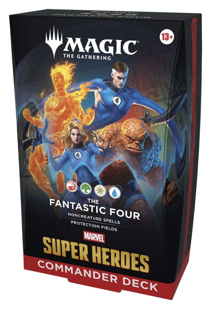 Magic the Gathering Marvel Super Heroes Commander Decks Caja (4) inglés