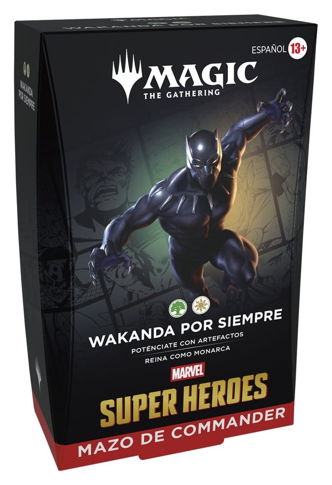 Magic the Gathering Marvel Super Heroes Commander Decks Caja (4) castellano