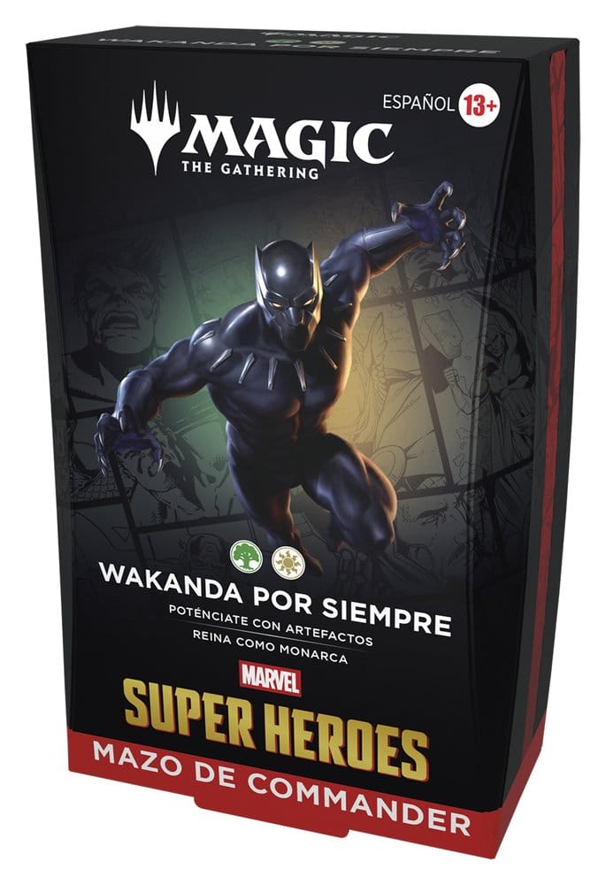 Magic the Gathering Marvel Super Heroes Commander Decks Caja (4) castellano