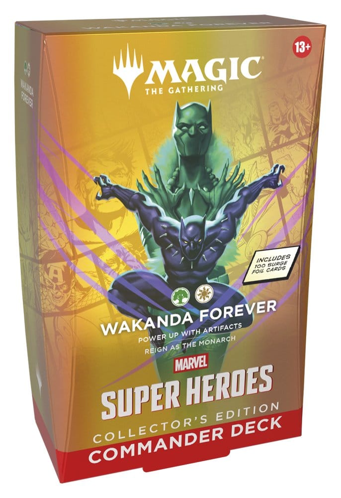 Magic the Gathering Marvel Super Heroes Collector's Edition Commander Decks Caja (4) inglés