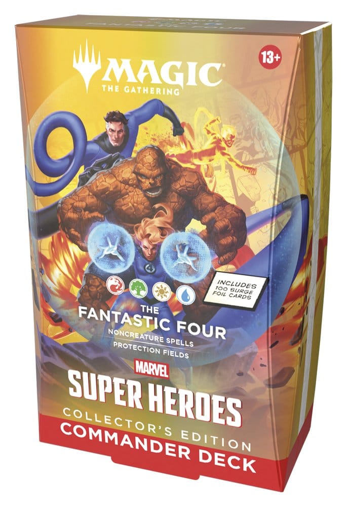 Magic the Gathering Marvel Super Heroes Collector's Edition Commander Decks Caja (4) inglés
