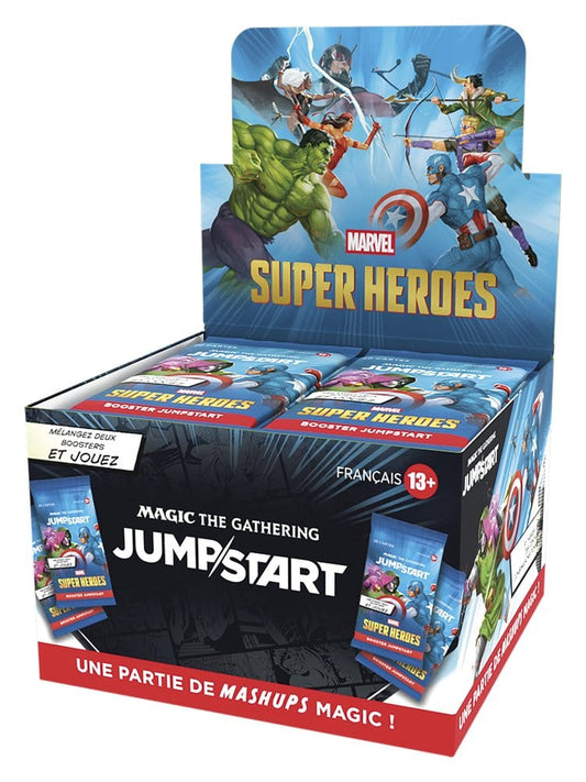 Magic the Gathering Marvel Super Heroes Sobres de Jumpstart (24) francés