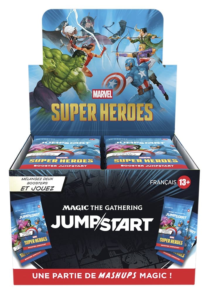 Magic the Gathering Marvel Super Heroes Sobres de Jumpstart (24) francés