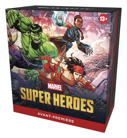 Magic the Gathering Marvel Super Heroes Packs de Presentación Caja (15) francés