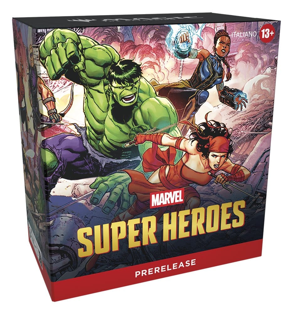 Magic the Gathering Marvel Super Heroes Packs de Presentación Caja (15) italiano