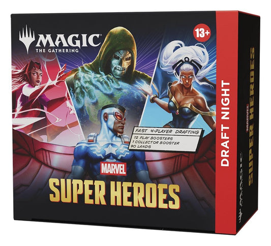 Magic the Gathering Marvel Super Heroes Draft Night inglés