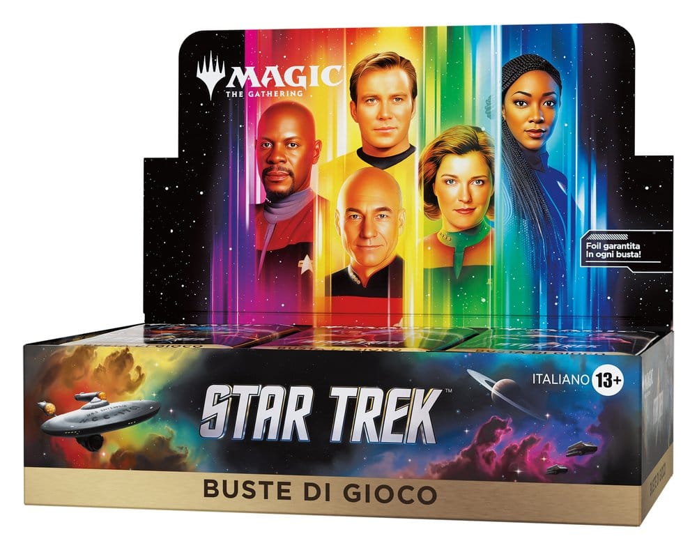 Magic the Gathering Star Trek Caja de Sobres de Juego (30) italiano