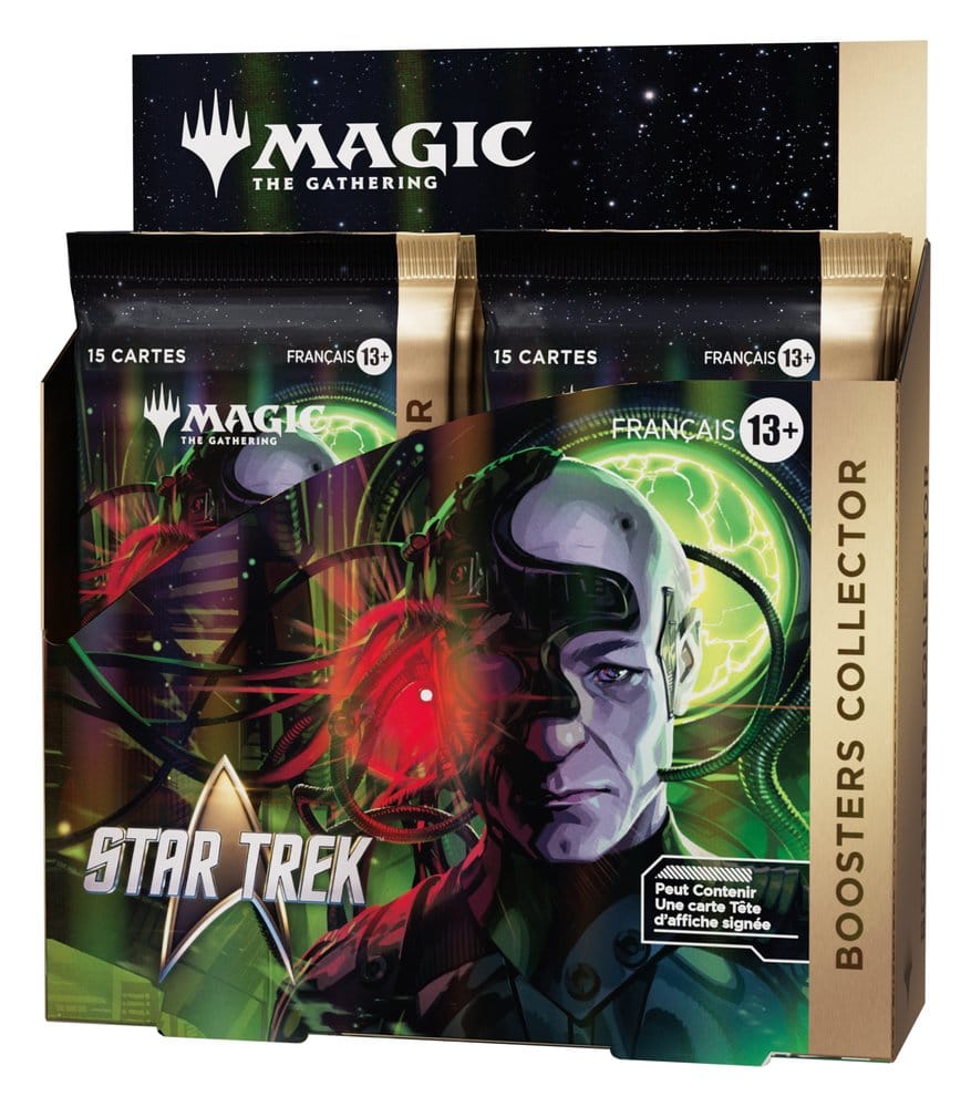 Magic the Gathering Star Trek Caja de Sobres de coleccionista (12) francés