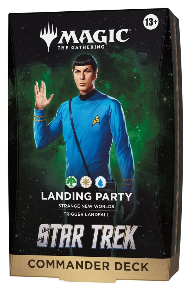 Magic the Gathering Star Trek Mazos de Commander Caja (4) inglés