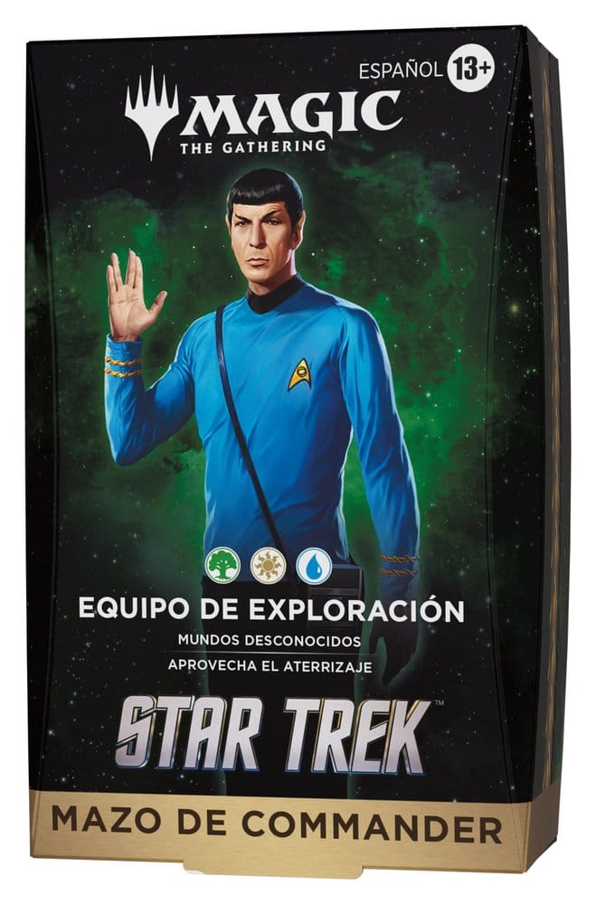 Magic the Gathering Star Trek Mazos de Commander Caja (4) castellano