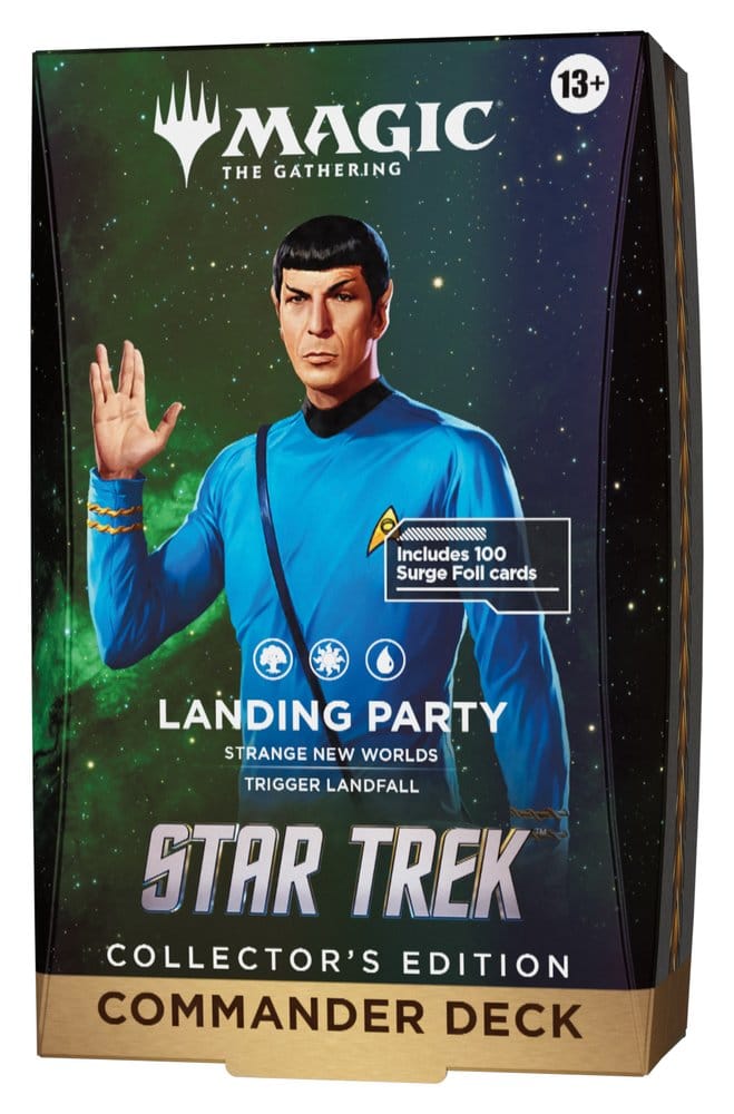 Magic the Gathering Star Trek Mazos de Commander de edición de coleccionista Caja (4) inglés