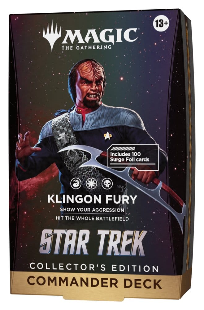 Magic the Gathering Star Trek Mazos de Commander de edición de coleccionista Caja (4) inglés