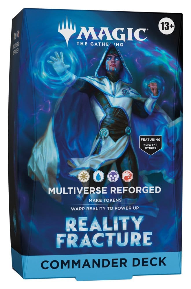 Magic the Gathering Reality Fracture Mazo de Commander Multiverse Reforged Assortment (4) inglés