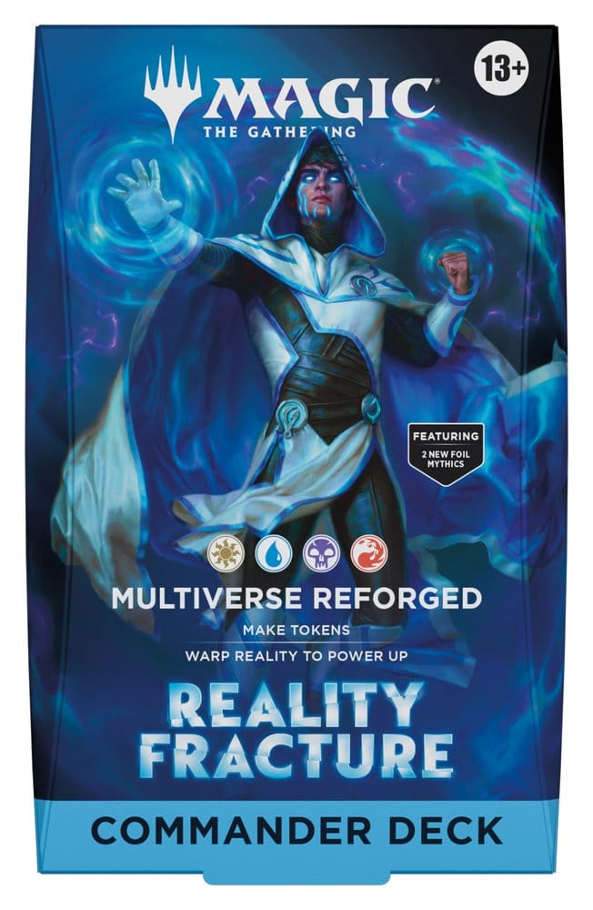 Magic the Gathering Reality Fracture Mazo de Commander Multiverse Reforged Assortment (4) inglés