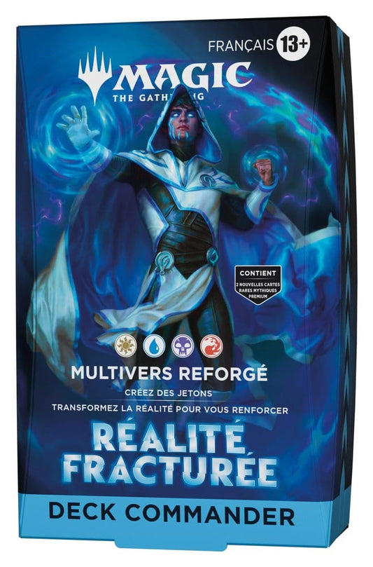 Magic the Gathering Réalité fracturée Mazo de Commander Multiverse Reforged Assortment (4) francés