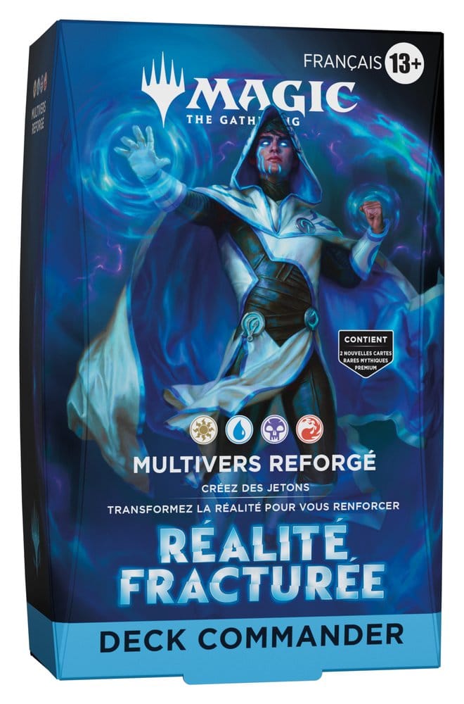 Magic the Gathering Réalité fracturée Mazo de Commander Multiverse Reforged Assortment (4) francés