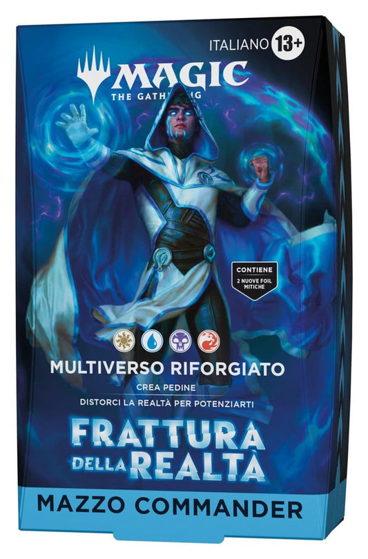 Magic the Gathering Frattura della Realtà Mazo de Commander Multiverse Reforged Assortment (4) italiano