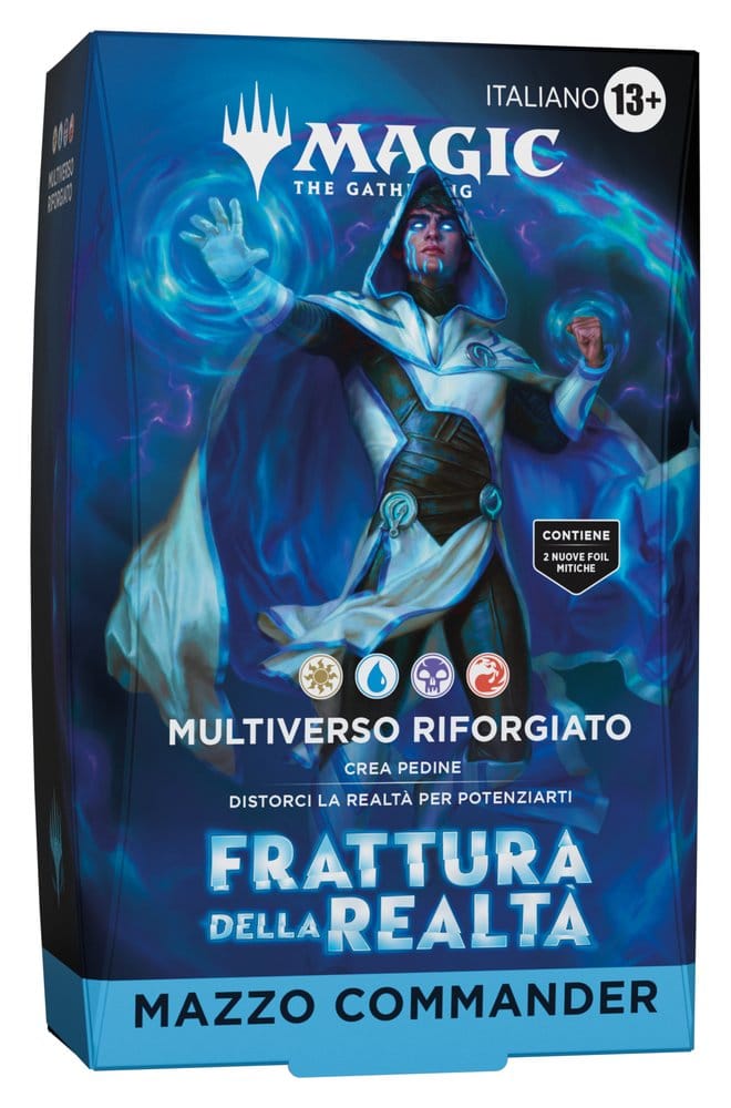 Magic the Gathering Frattura della Realtà Mazo de Commander Multiverse Reforged Assortment (4) italiano