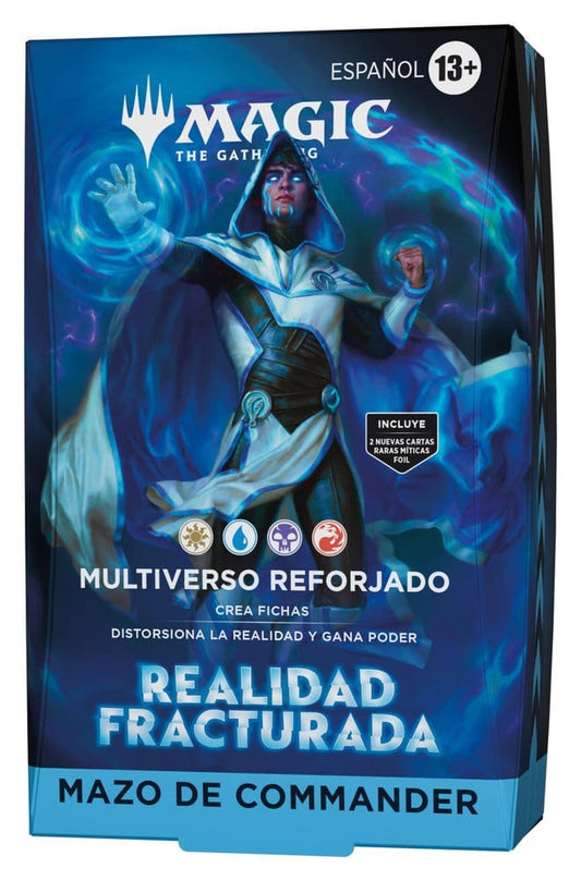 Magic the Gathering Realidad fracturada Mazo de Commander Multiverse Reforged Assortment (4) castellano